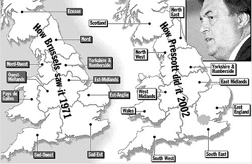 Telegraph infographic from 2002